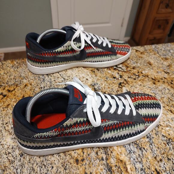 Nike Tennis Classic Ultra Christmas Sweater Sneakers Dark/Red Men's 10 807175-40 - Picture 5 of 12